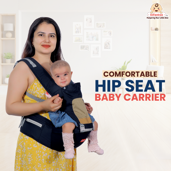 Baby carrier with a seat on sale