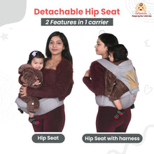 Infantso Adjustable Baby Carrier, Hip Seat Baby Carrier with 4 Carry Positions for 03 to 24 Months