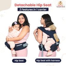 Infantso Adjustable Baby Carrier, Hip Seat Baby Carrier with 4 Carry Positions for 03 to 24 Months