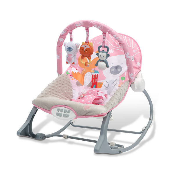 Manual Rocker For Newborns to Toddlers: Comfort, Safety, and Entertainment (0-24 Months, 18kg)