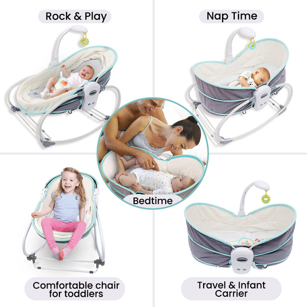 Infantso 5 in 1 Bassinet Rocker