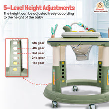 Infantso Roll & Stroll Activity Center & Baby Walker - 5 Heights Adjustments & 360° Rotation (6-24 Months)