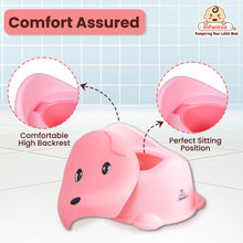 INFANTSO Removable Dog Shape Baby Potty Seat/Chair with Anti-Skid Base (Age 1 to 4 Years)