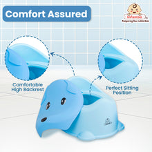 INFANTSO Removable Dog Shape Baby Potty Seat/Chair with Anti-Skid Base (Age 1 to 4 Years)