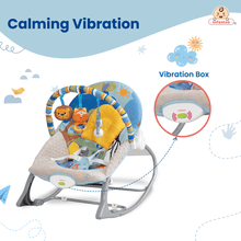 Manual Rocker For Newborns to Toddlers: Comfort, Safety, and Entertainment (0-24 Months, 18kg)