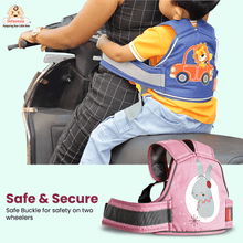 Travel Safety Belt, Two Wheeler Baby Carrier For Kids