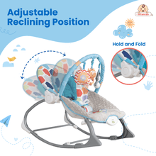 Manual Rocker For Newborns to Toddlers: Comfort, Safety, and Entertainment (0-24 Months, 18kg)