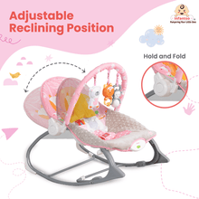 Manual Rocker For Newborns to Toddlers: Comfort, Safety, and Entertainment (0-24 Months, 18kg)