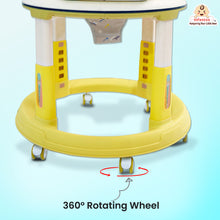 Infantso Roll & Stroll Activity Center & Baby Walker - 5 Heights Adjustments & 360° Rotation (6-24 Months)