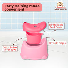 INFANTSO Removable Dog Shape Baby Potty Seat/Chair with Anti-Skid Base (Age 1 to 4 Years)