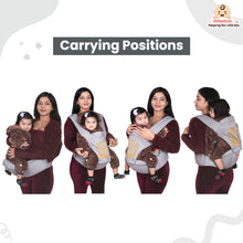 Infantso Adjustable Baby Carrier, Hip Seat Baby Carrier with 4 Carry Positions for 03 to 24 Months