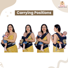 Infantso Adjustable Baby Carrier, Hip Seat Baby Carrier with 4 Carry Positions for 03 to 24 Months