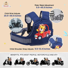 Travel Safety Belt, Two Wheeler Baby Carrier For Kids