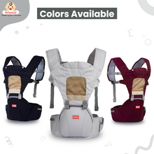 Infantso Adjustable Baby Carrier, Hip Seat Baby Carrier with 4 Carry Positions for 03 to 24 Months