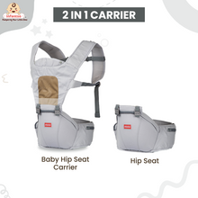 Infantso Adjustable Baby Carrier, Hip Seat Baby Carrier with 4 Carry Positions for 03 to 24 Months