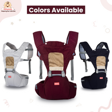 Infantso Adjustable Baby Carrier, Hip Seat Baby Carrier with 4 Carry Positions for 03 to 24 Months